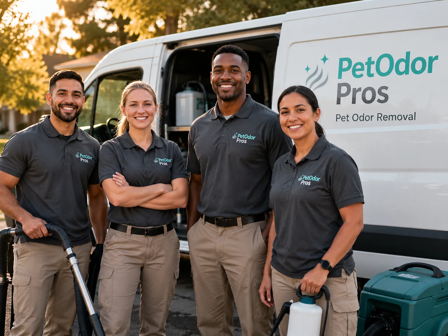 Pet Odor Removal team serving Morganville, NJ